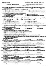 Đề ôn kiểm tra 15 phút lần 2 học kỳ II môn Hóa học 12 - Đề 1 - Nguyễn Duy Bảo